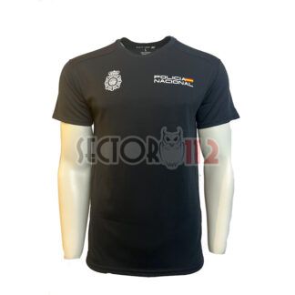 Camiseta técnica manga corta KRC 2 tejidos POLICIA