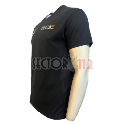 Camiseta técnica manga corta KRC 2 tejidos POLICIA