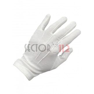 Guantes de gala nylon blanco