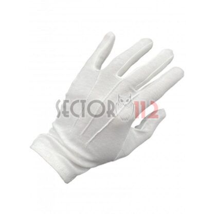 Guantes de gala nylon blanco