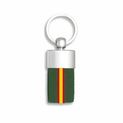 Llavero bandera España verde