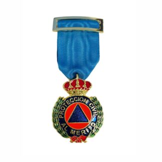 Medalla al Merito de la Protección Civil Dtvo Azul