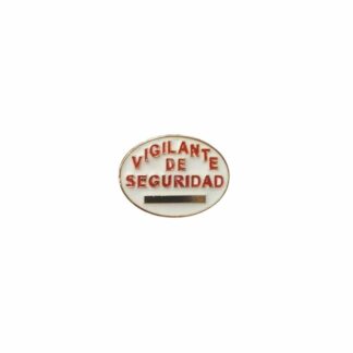 Pin Vigilante de Seguridad