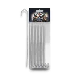Piquetas acero  Blister  10 pc  26 cm