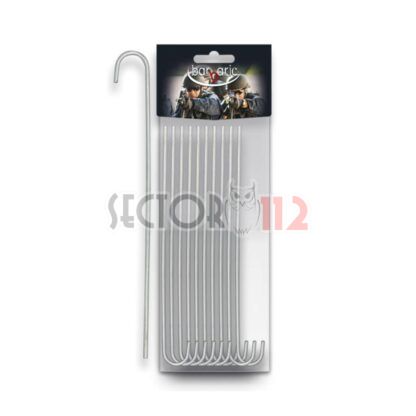 Piquetas acero  Blister  10 pc  26 cm