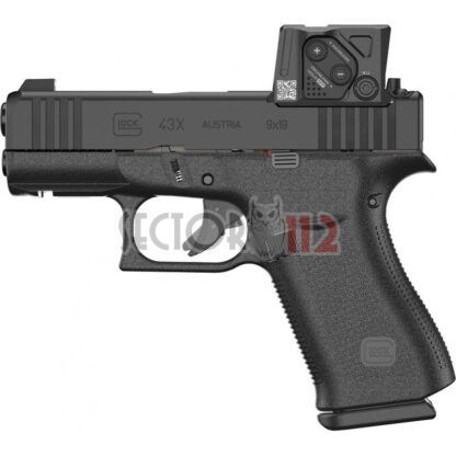 Pistola GLOCK 43X A-CUT 9x19 Aimpoint COA