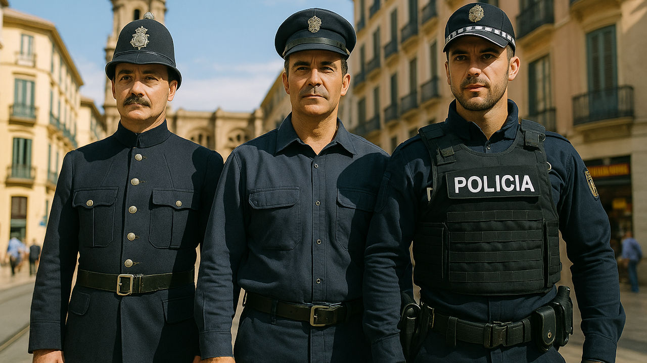 Evolución histórica del uniforme policial