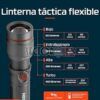 Linterna NEBO REDLINE FLEX recargable 450 Lm