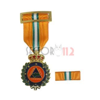 Medalla mérito Protección Civil Andalucía Oro  