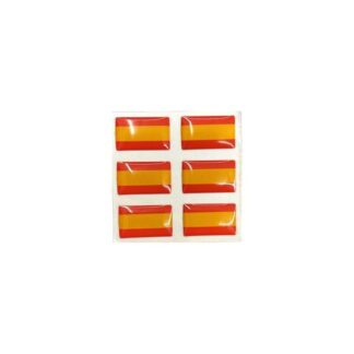 Pegatina relieve España 6 unidades