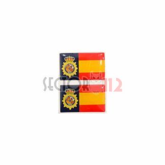 Pegatina relieve España-CNP 2 uds