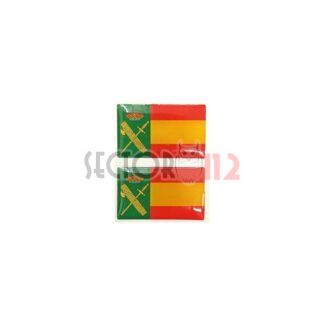 Pegatina relieve España Guardia Civil 2 uds