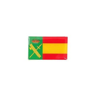 Pegatina relieve España Guardia Civil
