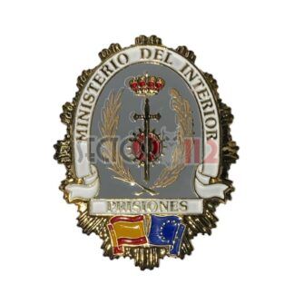 Placa Cartera Funcionario de Prisiones 