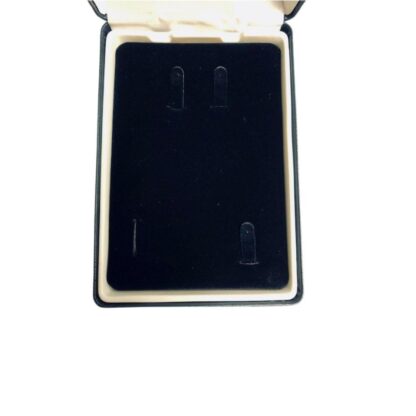 Estuche de Lujo acolchado azul