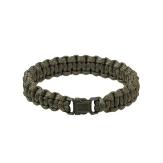 Pulsera Paracord Miltec oliva 15mm