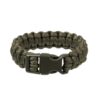 Pulsera Paracord Miltec oliva 22mm