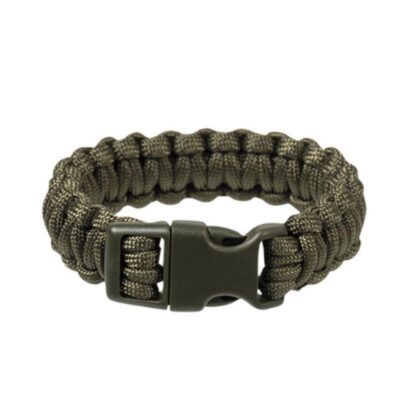 Pulsera Paracord Miltec oliva 22mm