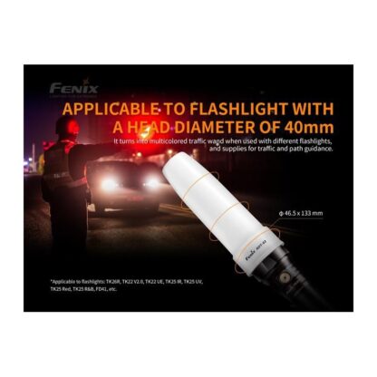 Cono Linternas FENIX para TK26R RC20 TK22