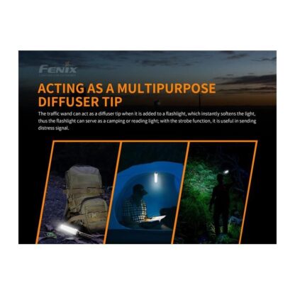 Cono Linternas FENIX para TK26R RC20 TK22