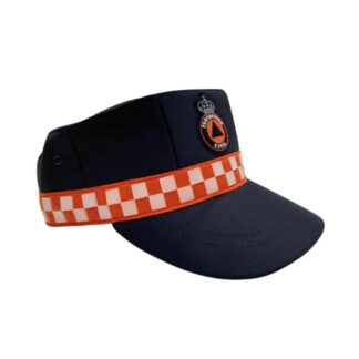 Gorra 5 picos KRC Protección Civil con damero 