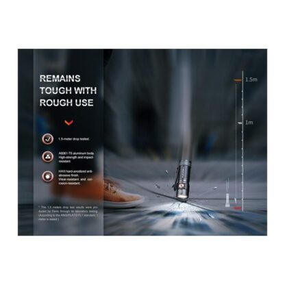 Linterna FENIX E18R V2 0 1200Lm