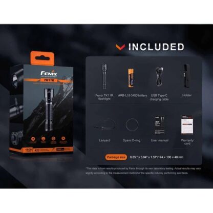 Linterna FENIX TK11R 1600Lm