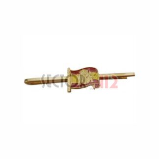 Pisacorbatas Bandera España Escudo Ondeante