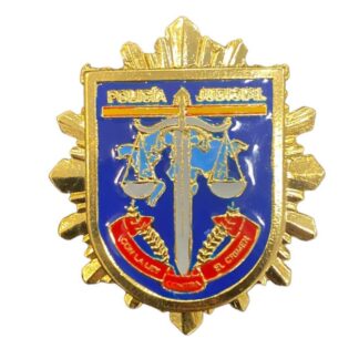 Distintivo metálico Permanencia Policía Judicial 