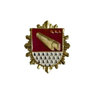 Distintivo metálico permanencia U E S