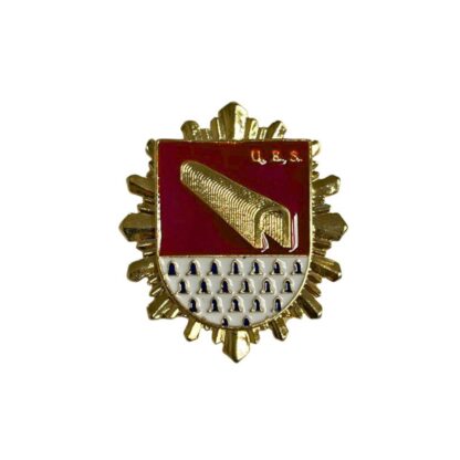 Distintivo metálico permanencia U E S