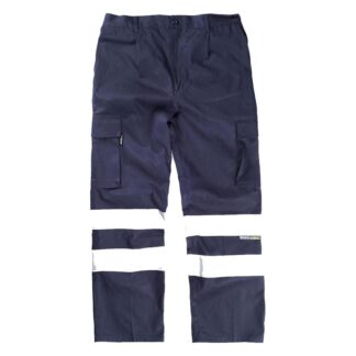 Pantalón WT multibolsillo con 2 banda reflectantes