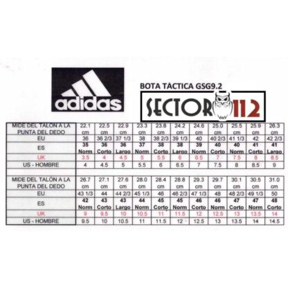 Botas ADIDAS GSG-9 2024 ZIP