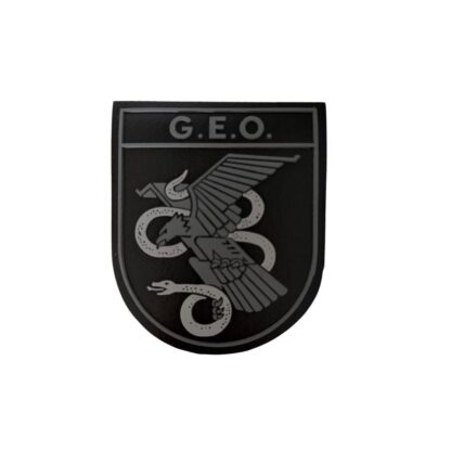 Parche brazo emblema GEO gris