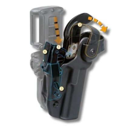 Funda RADAR D-Shell II HK USP COMPACT nivel 3 pala