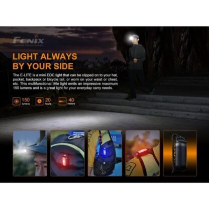 Linterna FENIX MINI-LITE multiusos 150 lúmenes
