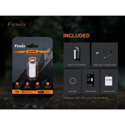 Linterna FENIX MINI-LITE multiusos 150 lúmenes