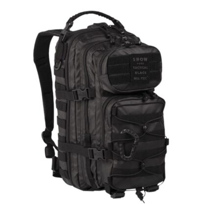 Mochila Tactical Black MILTEC molle 20 Litros