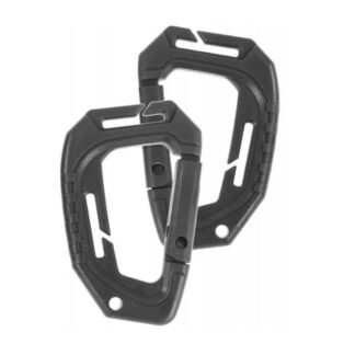 Mosquetón ABS molle MILTEC negro