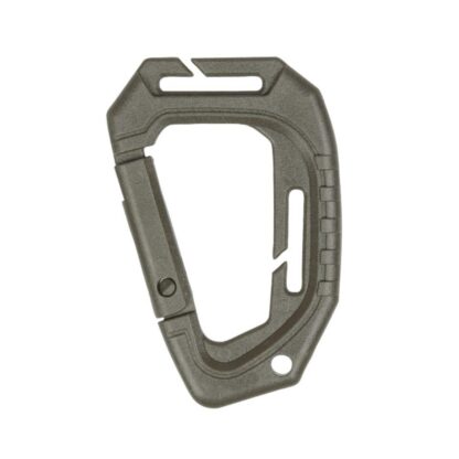 Mosquetón ABS molle MILTEC verde oliva