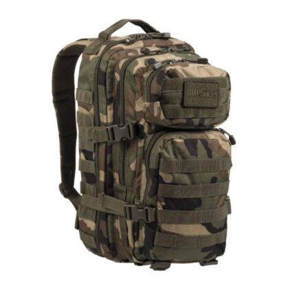 Mochila táctica MILTEC molle 20 L Woodland