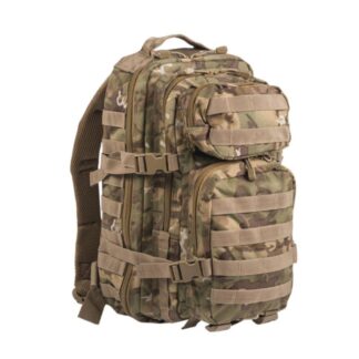 Mochila táctica MILTEC molle 20 L Woodland arid