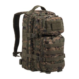 Mochila táctica MILTEC molle 20 L digital woodland