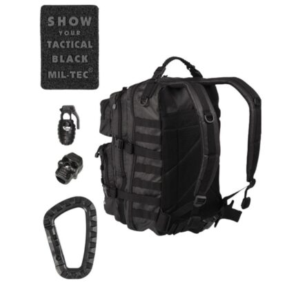 Mochila táctica MILTEC molle 36 L Tactical black