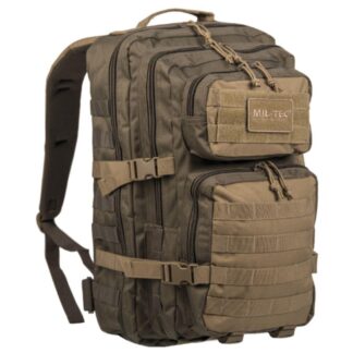 Mochila táctica MILTEC molle 36 L green coyote