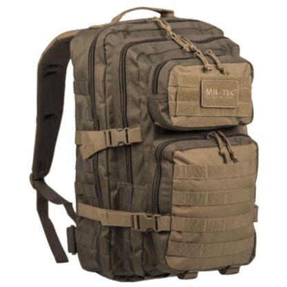 Mochila táctica MILTEC molle 36 L green coyote