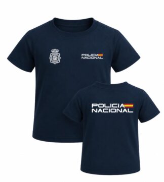Camiseta infantil POLICÍA NACIONAL