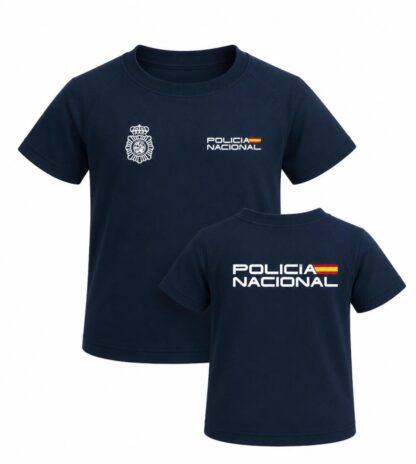 Camiseta infantil POLICÍA NACIONAL