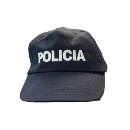 Gorra Infantil Azul Marino  Policía  Bordada
