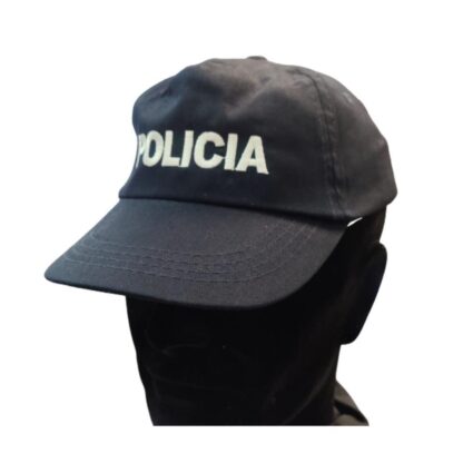 Gorra Infantil Azul Marino  Policía  Bordada